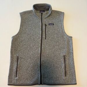 Patagonia Vest - Heather Gray Men’s XL (like new)